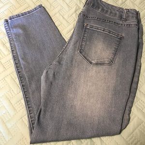 Women’s d.jeans Skinny Ankle Jeans, Size 12